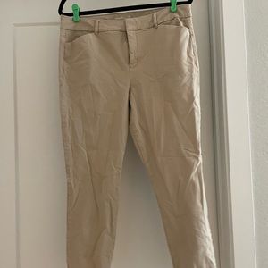 Khaki Womens Old Navy Pixie Pants 14